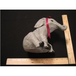 Here is my little (not so little) sourpuss elephant, he's not so bad really.