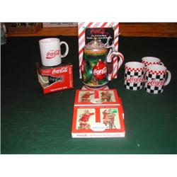 Coca Cola Collectible Collection - Seven Pieces