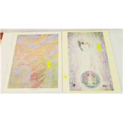 TWO BUNDLES OF SIGNED NUMBERED PRINTS
