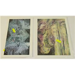 TWO BUNDLES OF SIGNED NUMBERED PRINTS