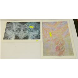 TWO BUNDLES OF SIGNED NUMBERED PRINTS