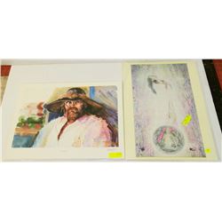 TWO BUNDLES OF SIGNED NUMBERED PRINTS