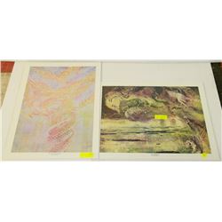TWO BUNDLES OF SIGNED NUMBERED PRINTS