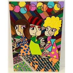 ORIGINAL PAINTED ART ON CANVAS