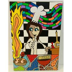 ORIGINAL PAINTED ART ON CANVAS