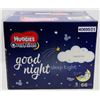 Image 1 : CASE OF 66 HUGGIES OVERNITES DIAPERS SIZE 5