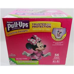 CASE OF 56 HUGGIES PULL UPS LEARNING DESIGNS