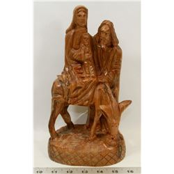 WOOD CARVED ORNAMENT