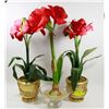 THREE ESTATE ARTIFICIAL FLOWERS
