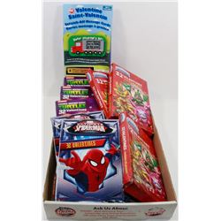 FLAT OF ASSORTED VALENTINES DAY CARDS