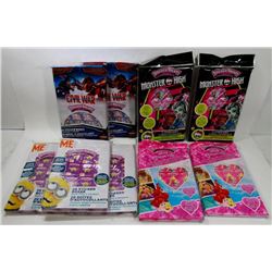 BUNDLE OF LICENSED BRAND STICKER TREAT BOXES