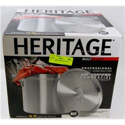 HERITAGE COMMERCIAL 16 QT. STOCK POT