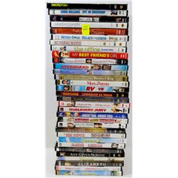 LARGE BUNDLE OF DVD'S