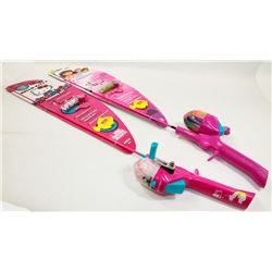LOT OF TWO NEW KITS FISHING KITS -DORA AND FRIEND,