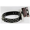 Image 1 : NEW 24' STUDDED DOG COLLAR FOR LARGE DOGS.