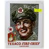 Image 1 : TEXACO FIRE CHIEF RETRO STYLE REPLICA TIN SIGN.