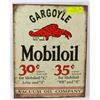 Image 1 : GARGOYLE MOBIL OIL RETRO STYLE REPLICA TIN SIGN.