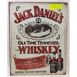 JACK DANIELS REPLICA TIN SIGN.