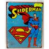 Image 1 : SUPERMAN REPLICA TIN SIGN.