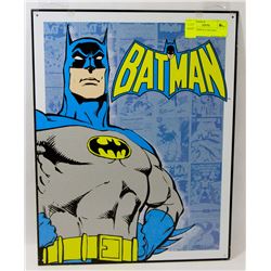 BATMAN REPLICA TIN SIGN.
