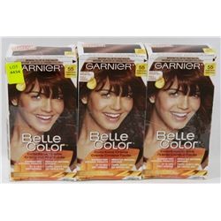BUNDLE OF THREE HAIR COLOURS