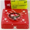 Image 1 : HEART FASHION BRIDAL PARTY RING