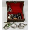 Image 1 : DECORATIVE TREASURE CHEST W/ CONTENTS