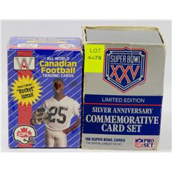 BUNDLE OF FOOTBALL CARDS