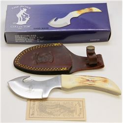 THE BONE COLLECTOR 7½" HUNTING KNIFE W/ SHEATH