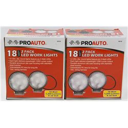 SET OF 2 NEW PRO-AUTO 18