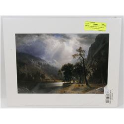 ALBERTA BIERSTADT "YOSIMITE VALLEY LITHOGRAPH (18