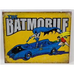 RETRO STYLE THE BATMOBILE METAL SIGN