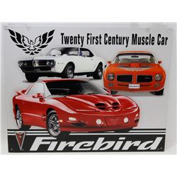 PONTIAC FIREBIRD METAL SIGN