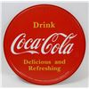 Image 1 : RETRO STYLE COCA COLA ROUND METAL SIGN