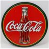 Image 1 : RETRO STYLE COCA COLA ROUND METAL SIGN