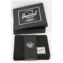 HERSCHEL WALLET HANK 600D POLY BLACK