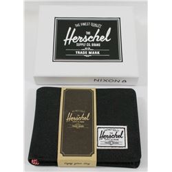 HERSCHEL WALLET ROY PL 600D POLY BLACK