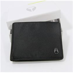 NIXON CAPE BI-FOLD WALLET BLACK NYLON