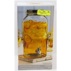 NEW COLD DRINK GLASS DISPENSER, 3.5