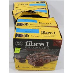 4 BOXES OF FIBRE 1 BROWNIES