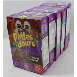 6 ASSORTED BOXES OF BEAR PAWS COOKIES