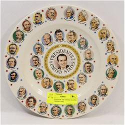 PRESIDENTS OF THE UNITED STATES PLATO NIXON LAST