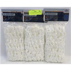 3 ALL WEATHER BASKETBALL NETS