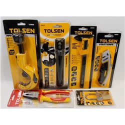 SET OF 6 SEALED TOLSEN ITEMS