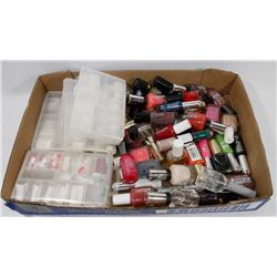 FLAT OF NAIL POLISH AND ARTIFICIAL NAILS