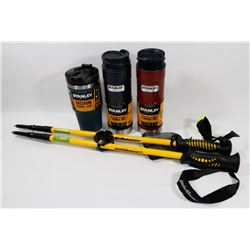 LOT OF 3 NEW STANLEY ,2 CLASSIC ONE HAND VACUUM