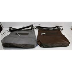 LOT OF 2 NEW  LEATHER PICABO BAGS