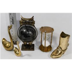 VINTAGE BRASS ITEMS SAND