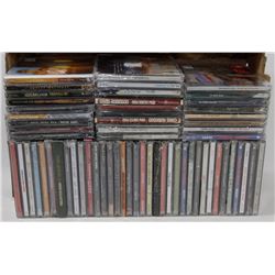 BOX OF NEW CD'S