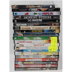 BUNDLE OF 20 NEW DVDS